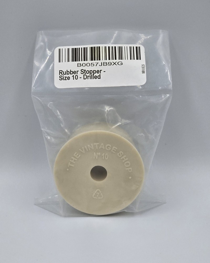Brewrite Rubber Stopper Size 10 Drilled