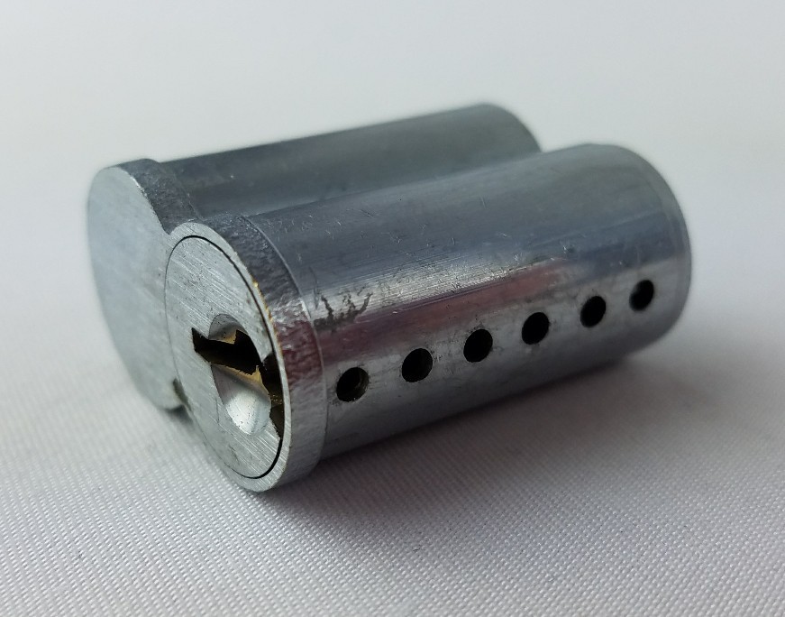 Lock Core Cylinder, 6 Pin with 2 Keys- No Control Key