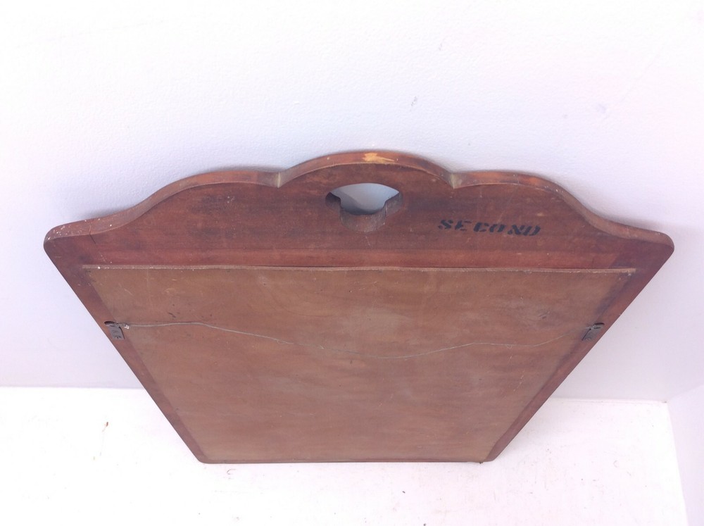 Vintage Solid Wood Decorative Country Distressed Wall Hanging Mirror