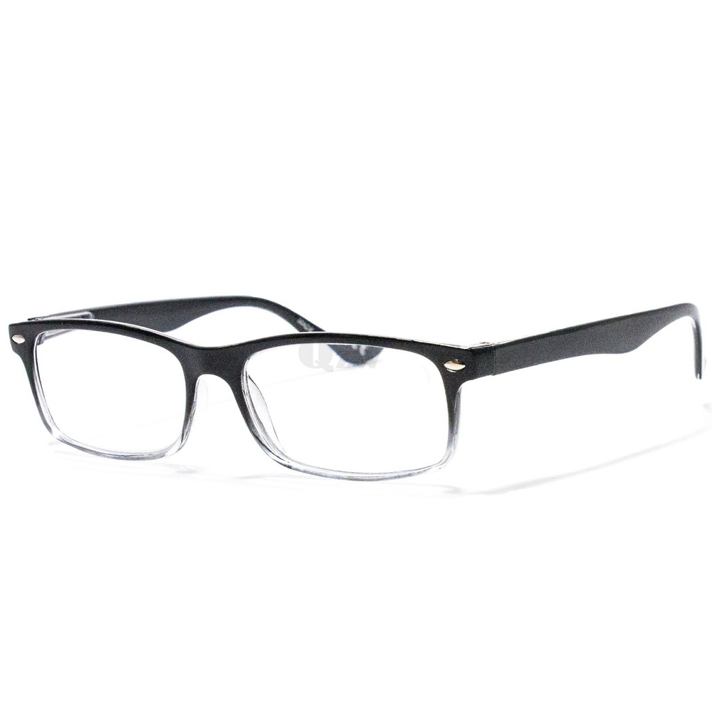 4 Pairs Mens Womens Spring Hinge Rectangular Reading Reader Power Glasses 1-3