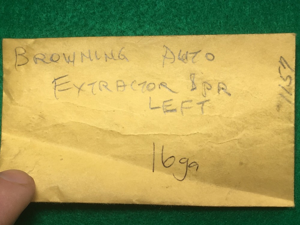 Browning A-5 Extractor Spring Left 12 12 Mag. 16 20 Ga.