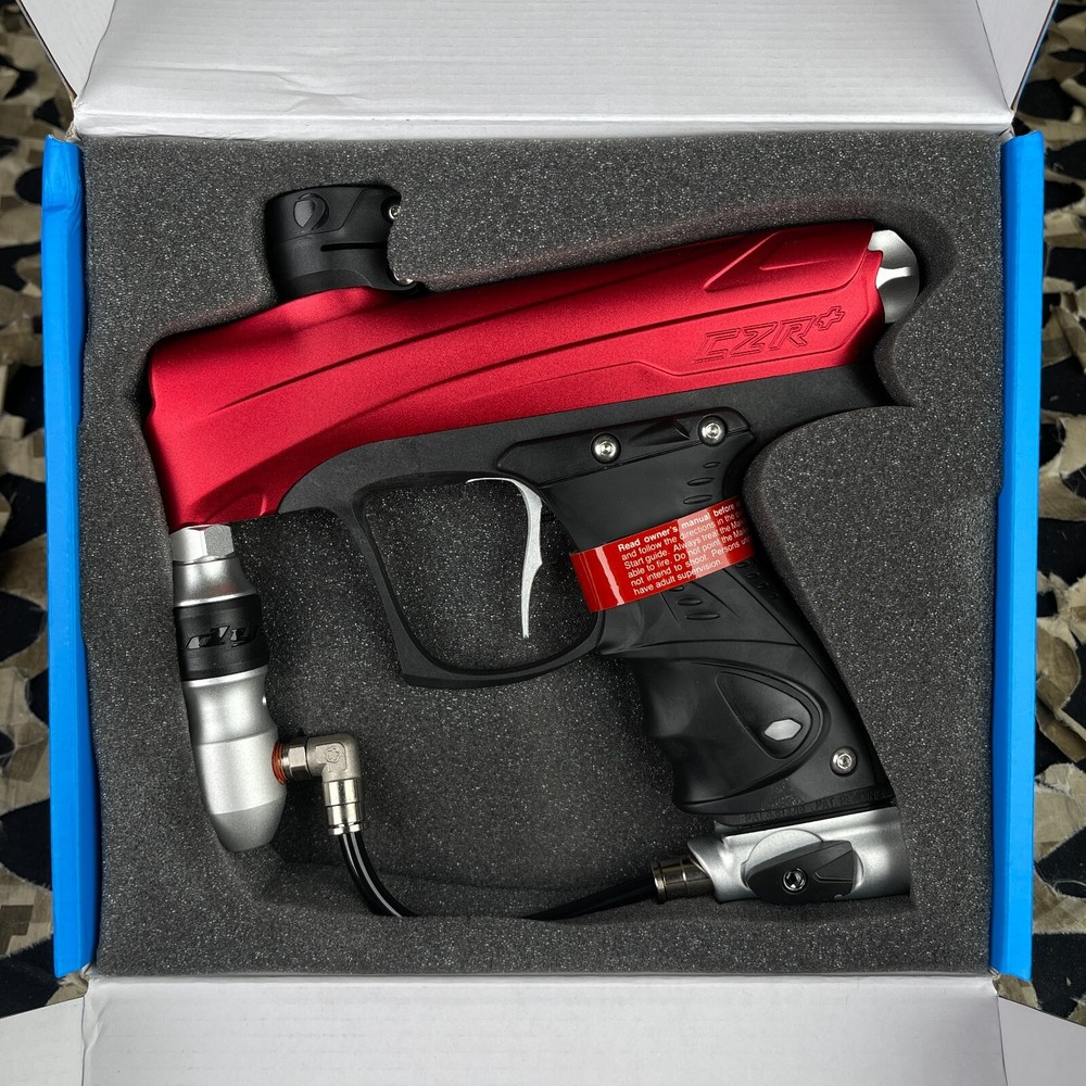 NEW Dye CZR+ Paintball Gun - Red/Silver