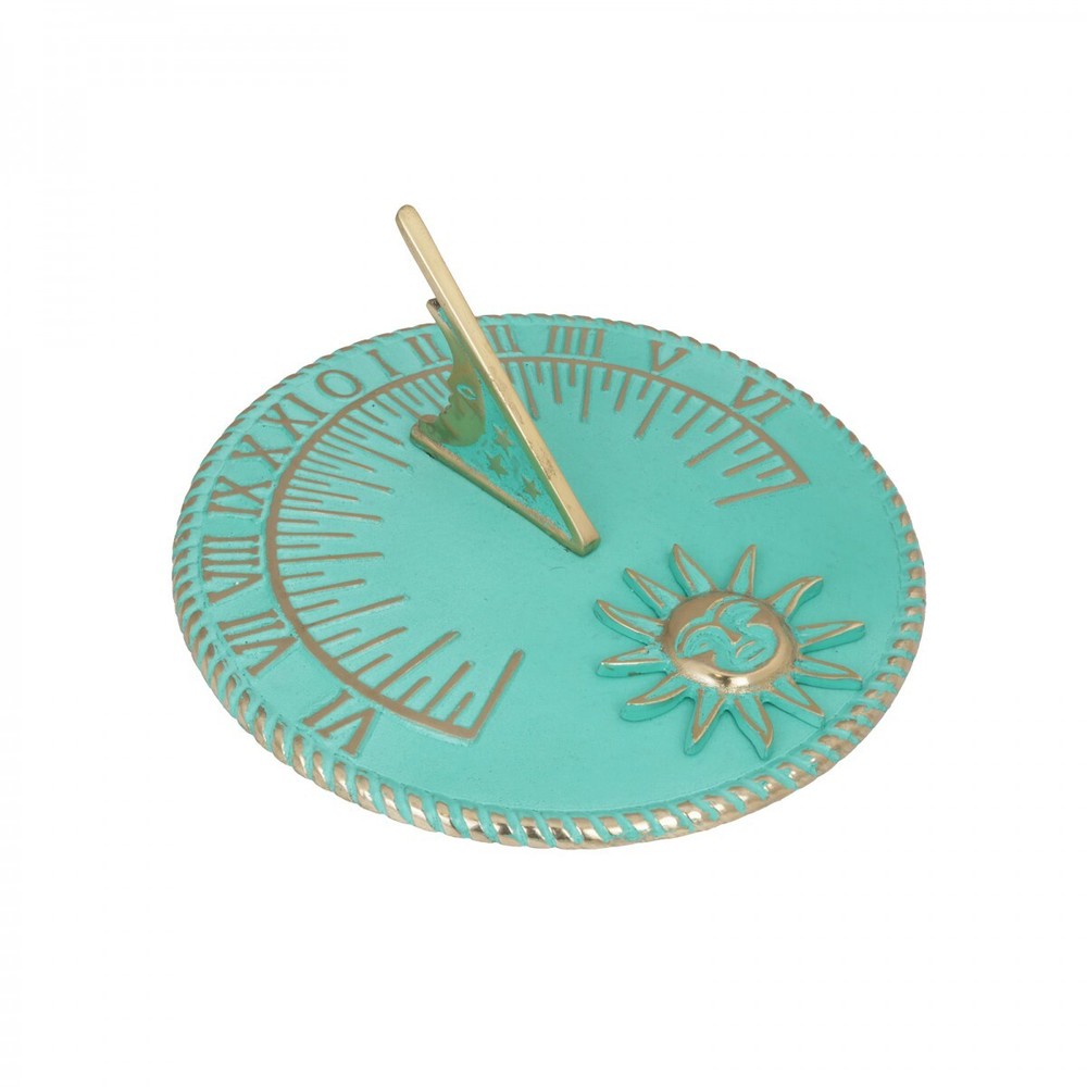 Solid Brass Garden Sundial