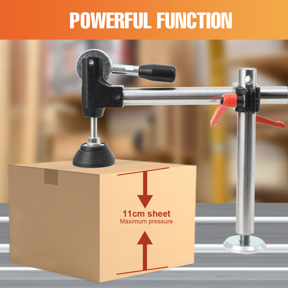 Table Saw Presser Clamp Manual Woodwork Clamp, Precision Sliding Table Panel Saw