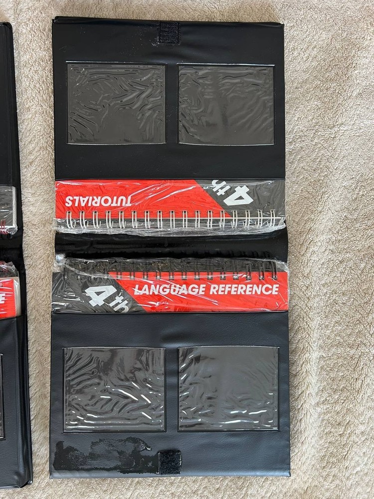 4th Dimension Apple Macintosh software. ACIUS Relational Database For Macintosh