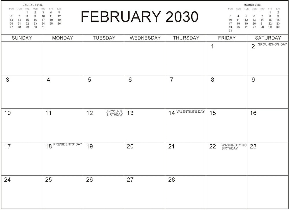 5 Year Calendar Planner Blue