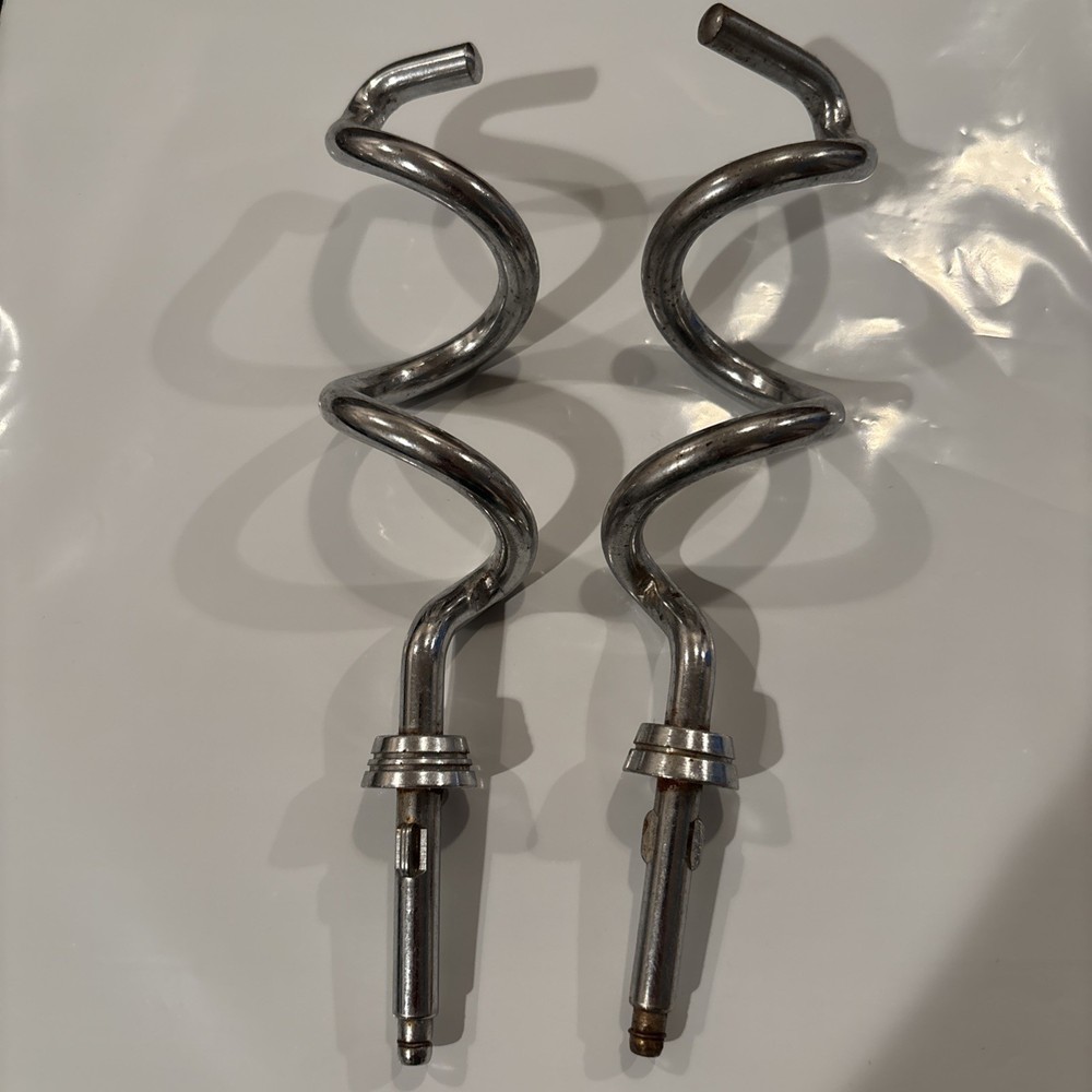 Vintage Oster Regency Dough Hooks, Mixer Attachments
