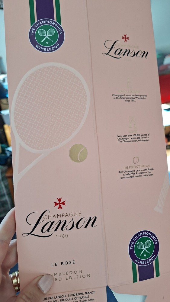 Empty X6 Gift Champagne Box Lanson Piper Pommery