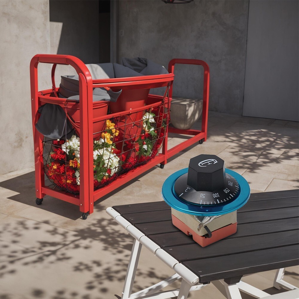 Electric Oven Thermostat Adjustable Temperature Controller Switch 50~400?? 2-Pin