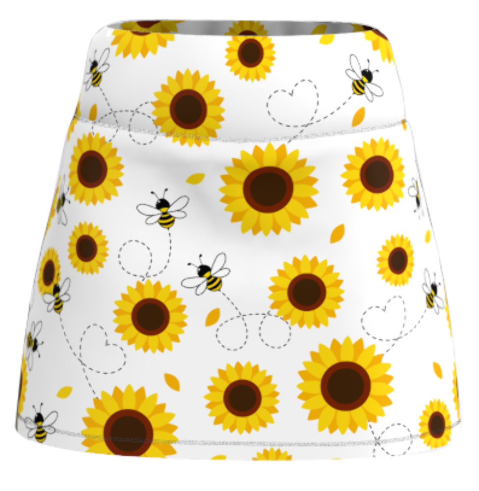 Let It Bee Ladies Active SKORT by ReadyGOLF