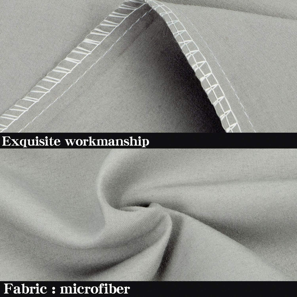 King Pillowcase Set - 2 Pack Brushed Microfiber 20X36 Pillowcases - Soft, Wrinkl
