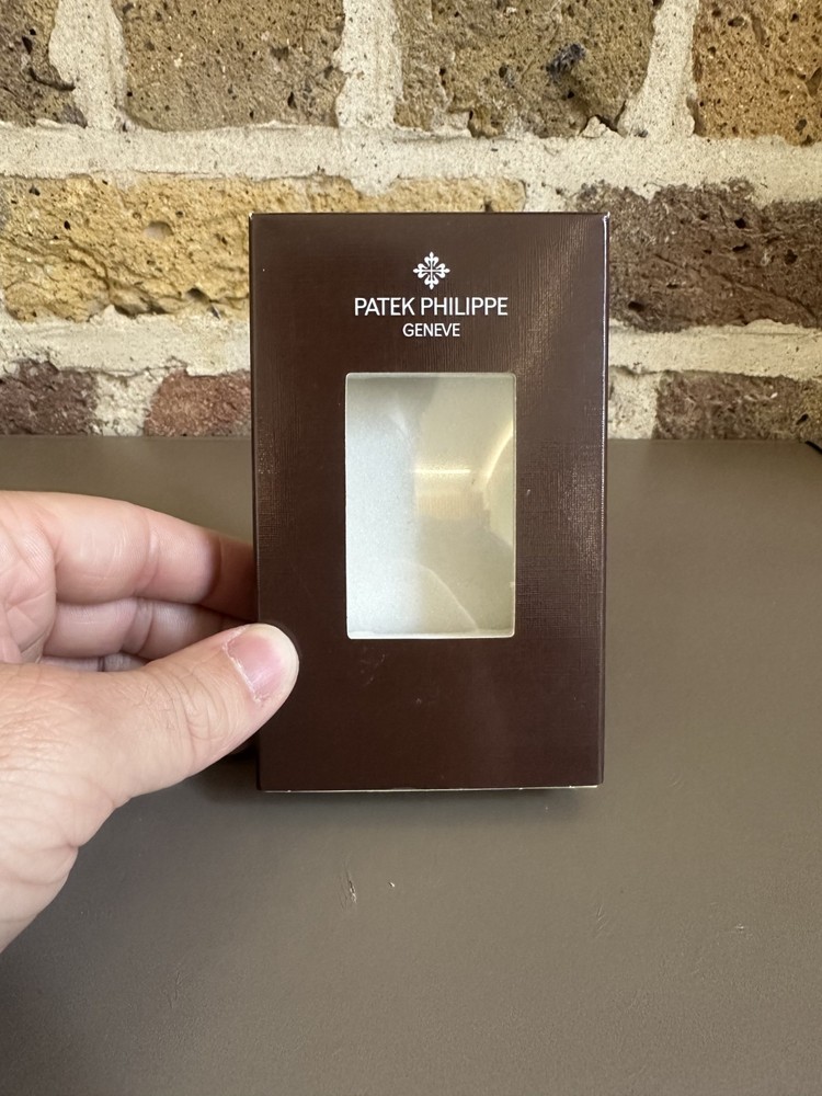 Patek Philippe Service Box – Cardboard Outer & Plastic Case