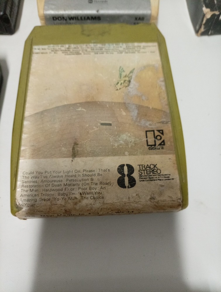 8 track tapes joblot Untested