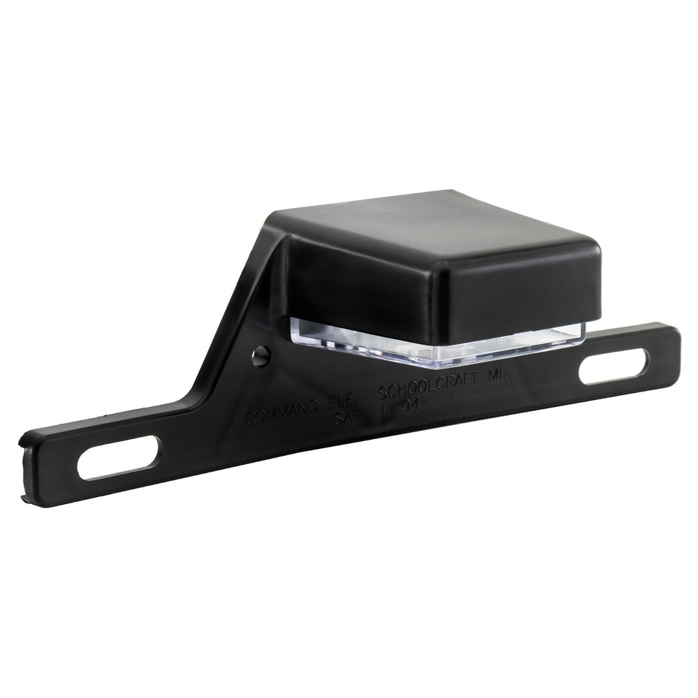 RV License Plate Holder Bracket with Light Surface Mount 12V Lamp SAE