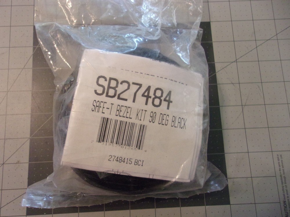 Teleflex SB27484 Safe-T Bezel Kit 90 Degree Black