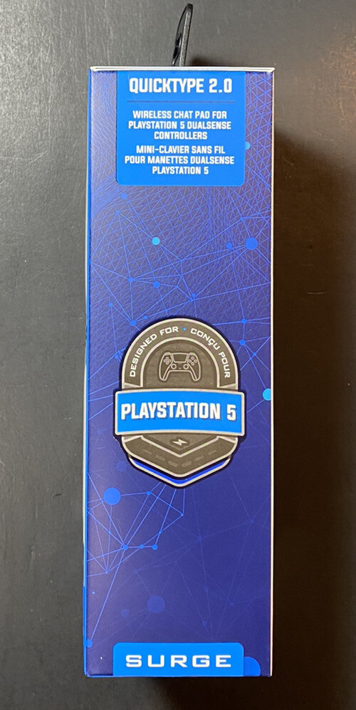 Surge Wireless Chat Pad for PS5 [ Quicktype 2.0 ] NEW