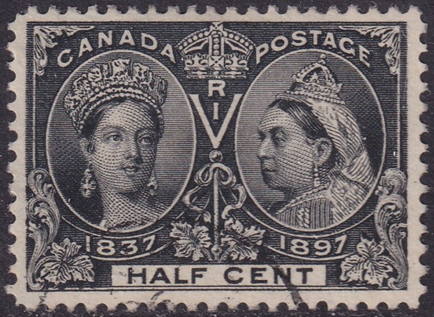 Canada 1897 Sc 50 SG 121 used light date cancel