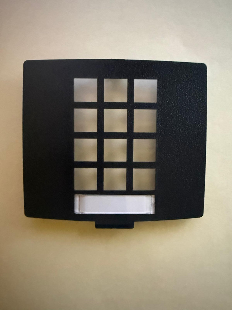MSC2N DIAL FACEPLATE - BLACK