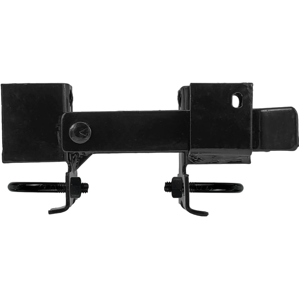 Black Chain Link Arm Double Gate Latch - Chain Link Double Gate Latch for 1-3...