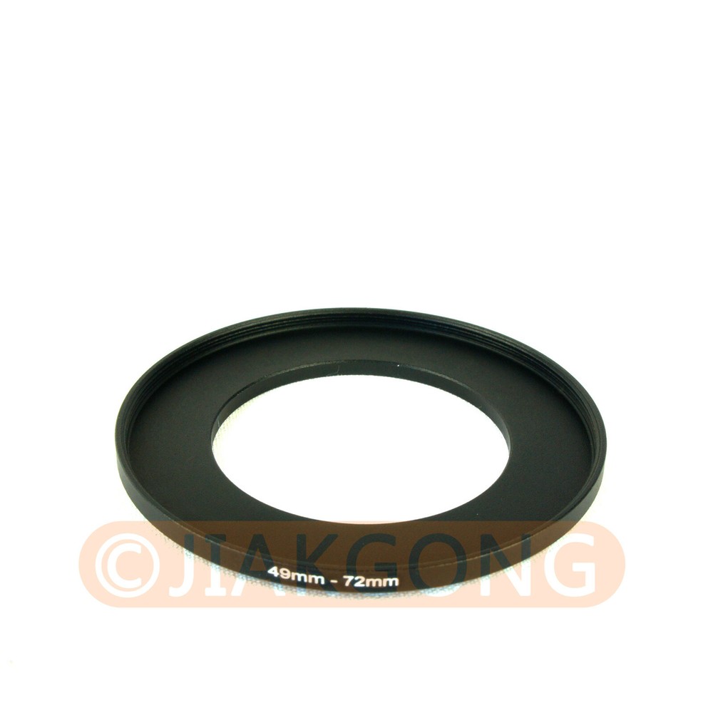 49mm-72mm 49-72 mm Step Up Filter Ring Stepping Adapter
