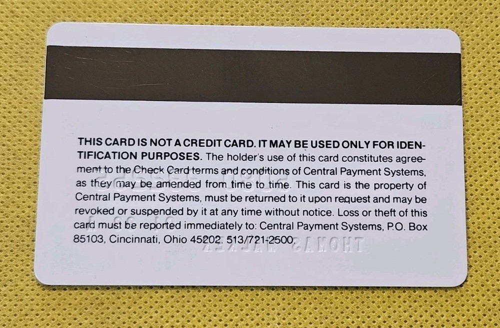 KROGER Check Card ~ exp ? ~ our# cb556