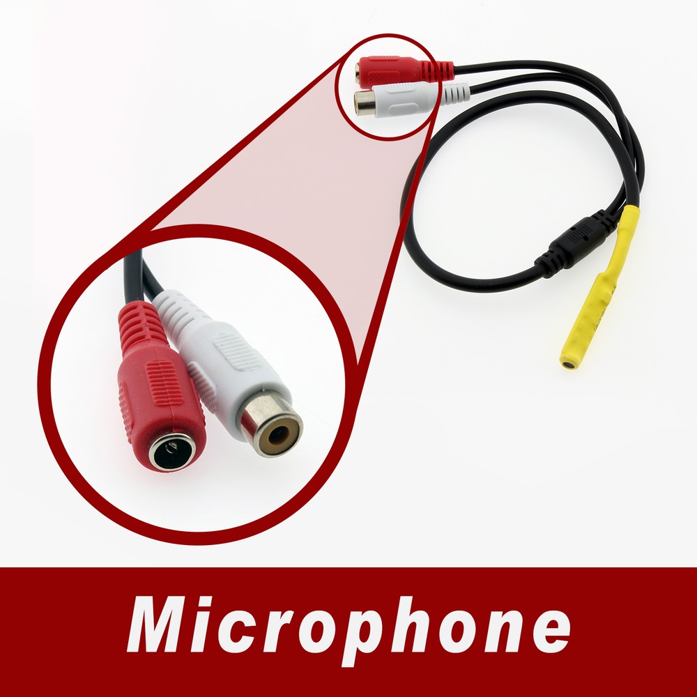 150ft Q-See Surveillance Security System Microphone Kit for All Q-See Systems