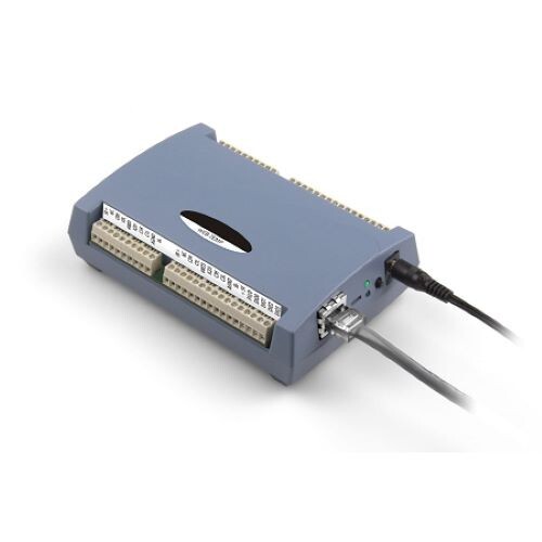 Web-enabled temperature measurement device that provides 8 temperature inputs