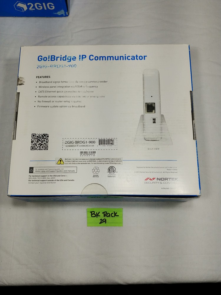 GO! BRIDGE IP COMMUNICATOR 2GIG-BRDG1-900