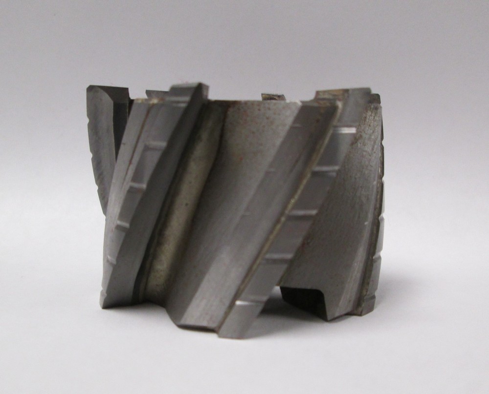 FETTE Carbide-Tipped Shell End Mill 2-1/2" Cutting Dia. w/ Ground Chip Breakers