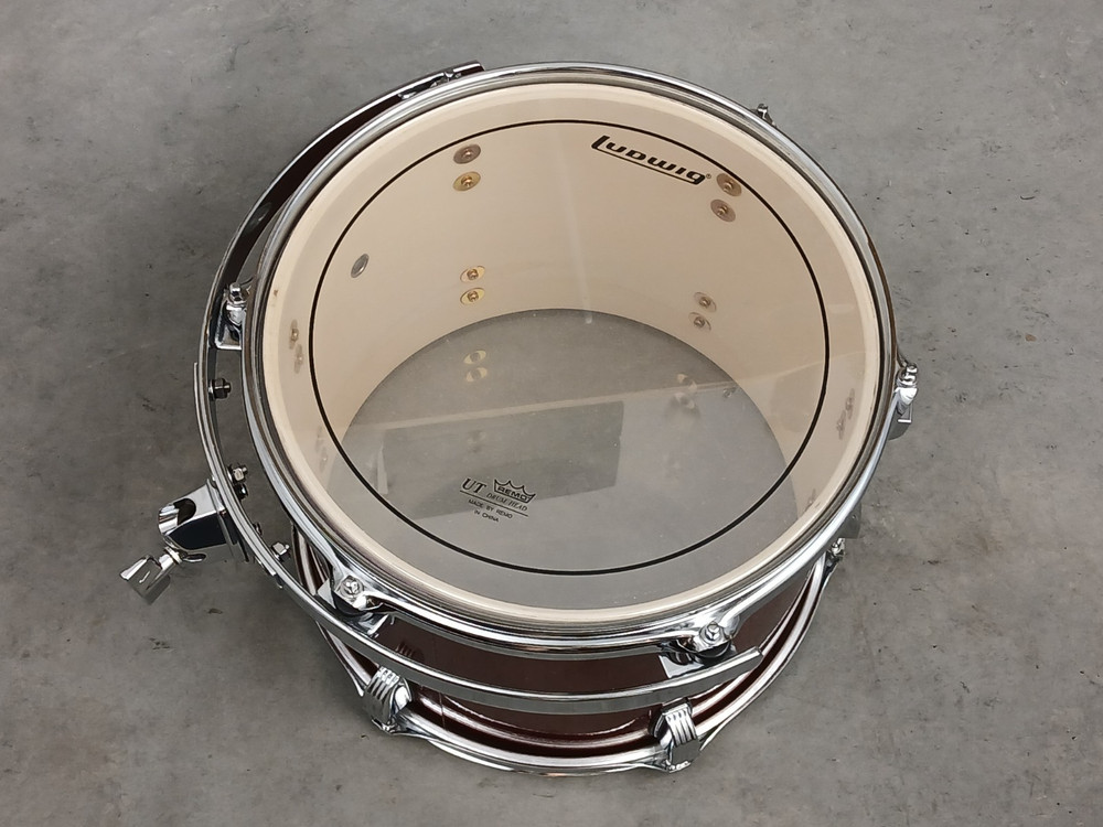 LUDWIG ELEMENT EVOLOLUTION 12" COPPER SPARKLE TOM DRUM. MINT CONDITION!