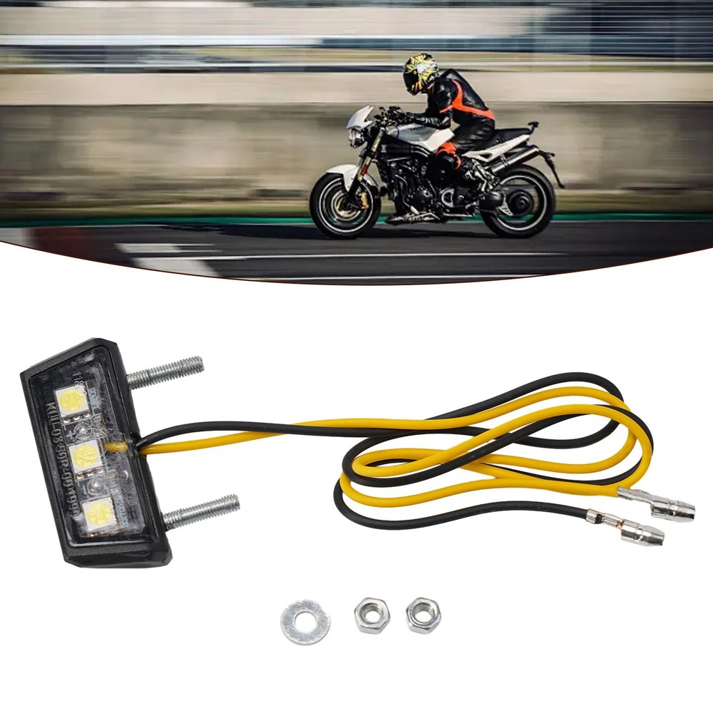 Brand New License Plate Light LED Light High Quality Material Practical To Use