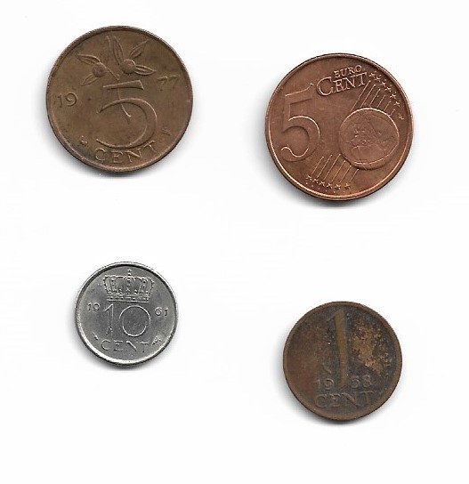 Netherlands 4 Coin Lot