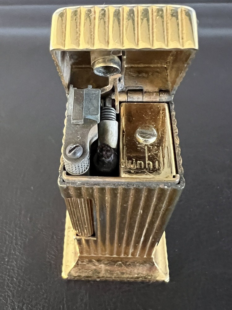 Vintage Dunhill Rollalite 1950’s Lighter - Regency Stripe