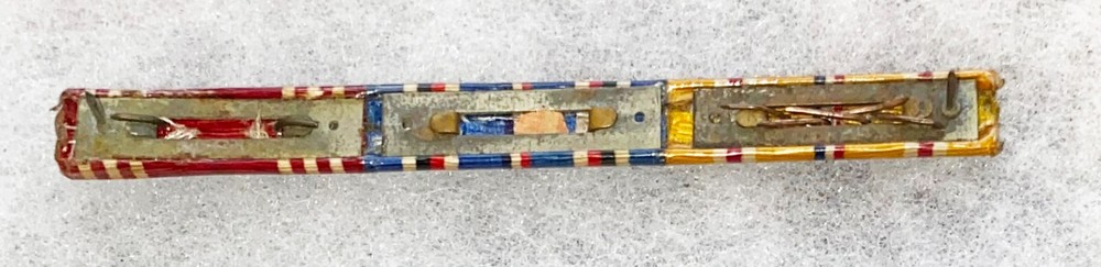WWII Three Place Ribbon Bar