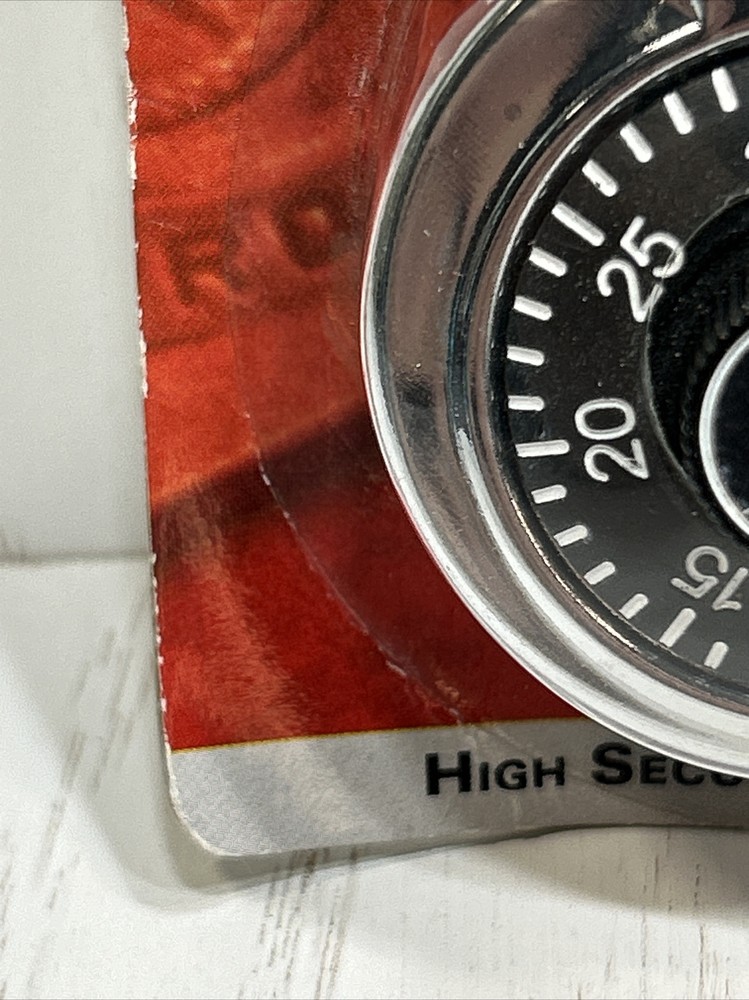 Guard Security 1500 Dial Combination Padlock 2 inch Security Lock New •