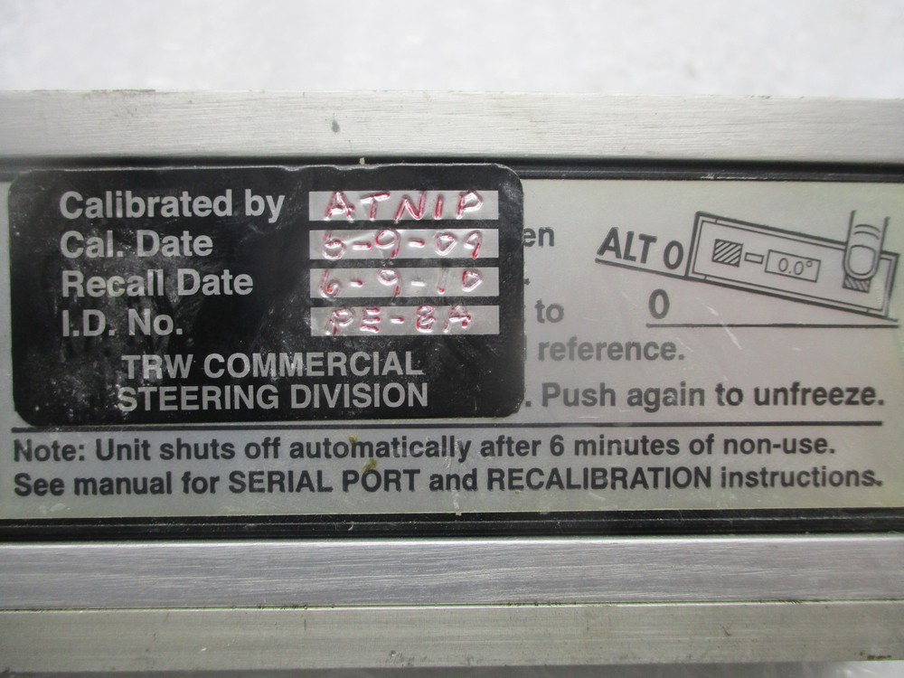 KELLSTROM PRO 3600 DIGITAL RPOTRACTOR UNMP