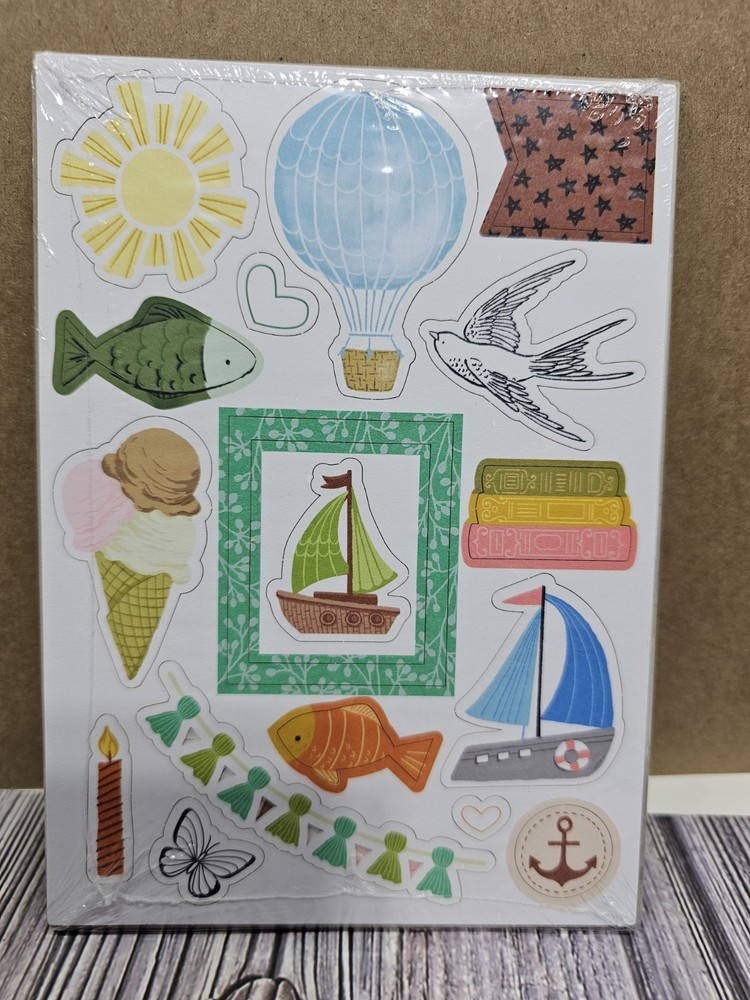 Stampin' UP! - SOMETHING FOR EVERYTHING Ephemera Pack 8 SHEETS