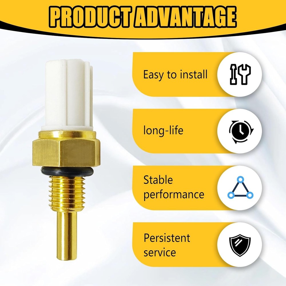 Engine Coolant Temperature Sensor Compatible with Accord Civic Element CR-V RL T
