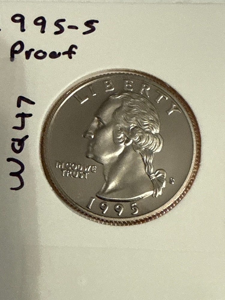 1995 S Proof Washington Quarter