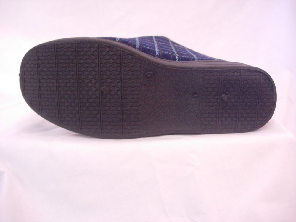 Mens Gents Bootee Slipper hook loop washable Wide Fit Adjustable Care Home OAP