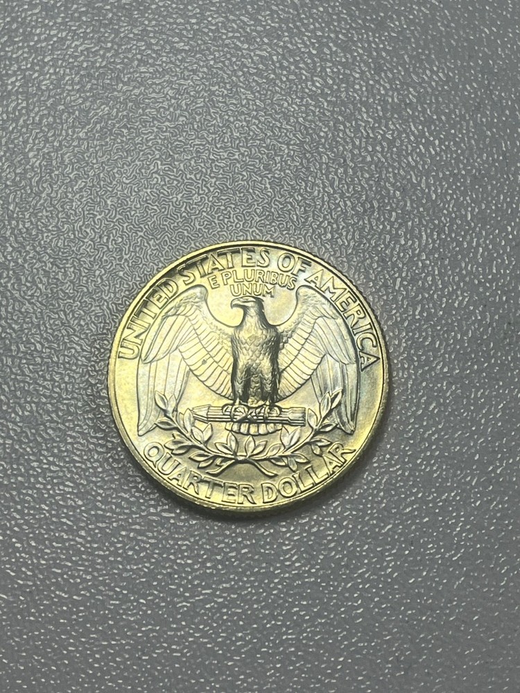 1987-P Clad Uncirculated Washington Quarter