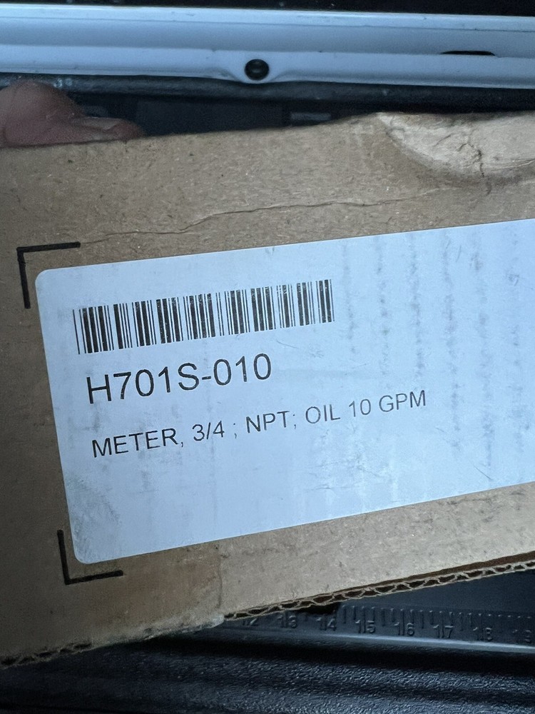 H701S-010 : Hedland 5000psi Stainless Flow Meter