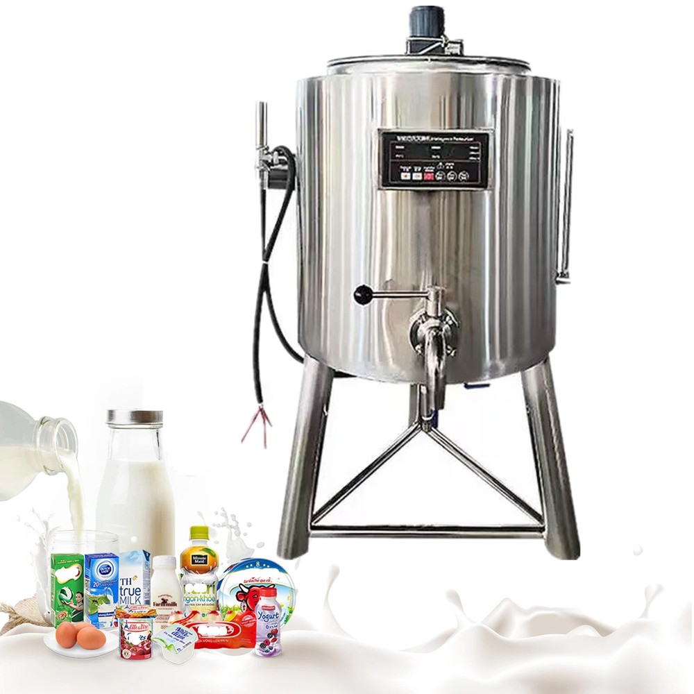 150L Pasteurization Machine with Hydro-cooling Milk Coffee Juice Pasteurizer