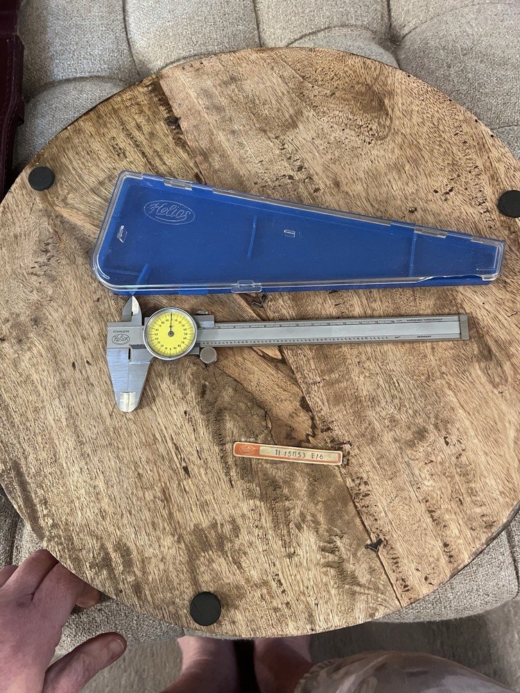 Helios Dial Caliper Stainless Steal Made In Germany
