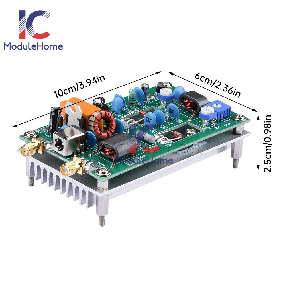 30W Shortwave Power Amplifier Board CW SSB Linear High Frequency Power Amplifier