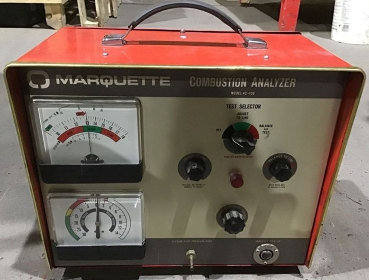 Marquette Gas Combustion Analyzer Model 42-108