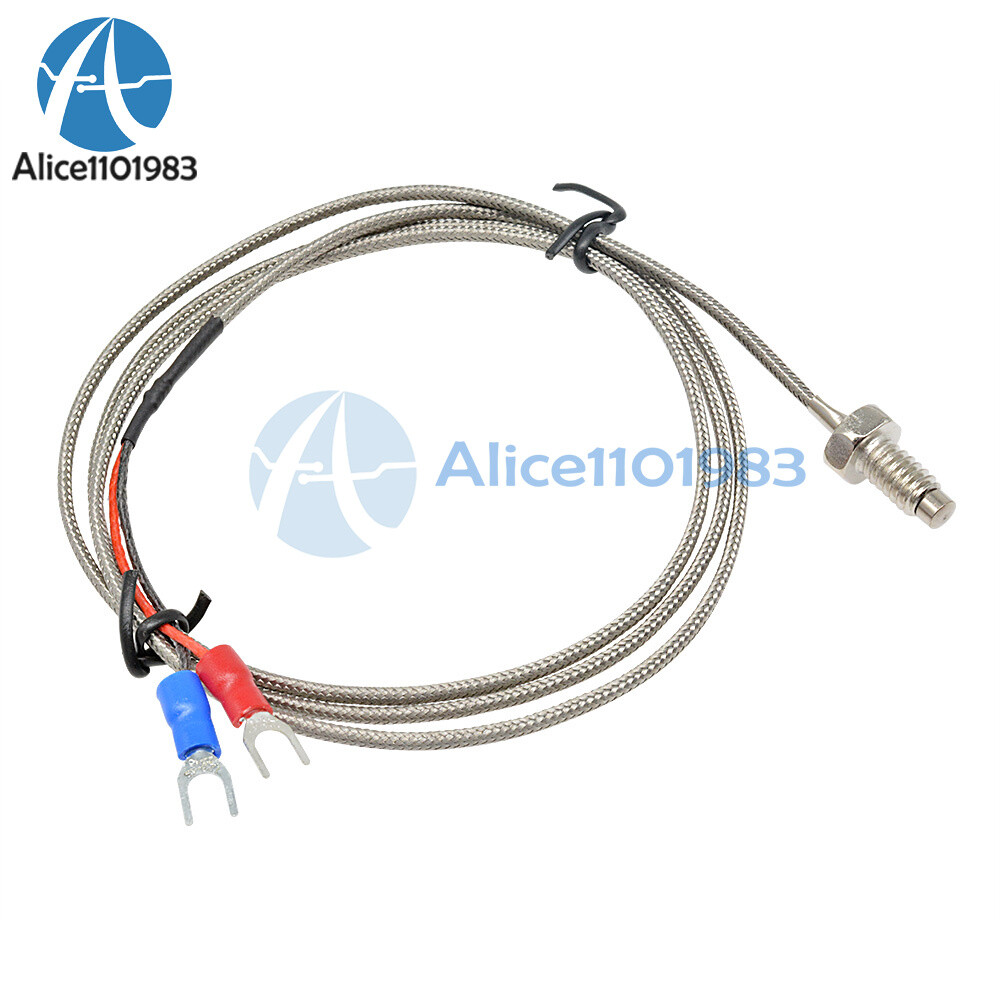 1M 3.3ft K Type Thermocouple Control Temperature Controller 0-800C Sensor Probe