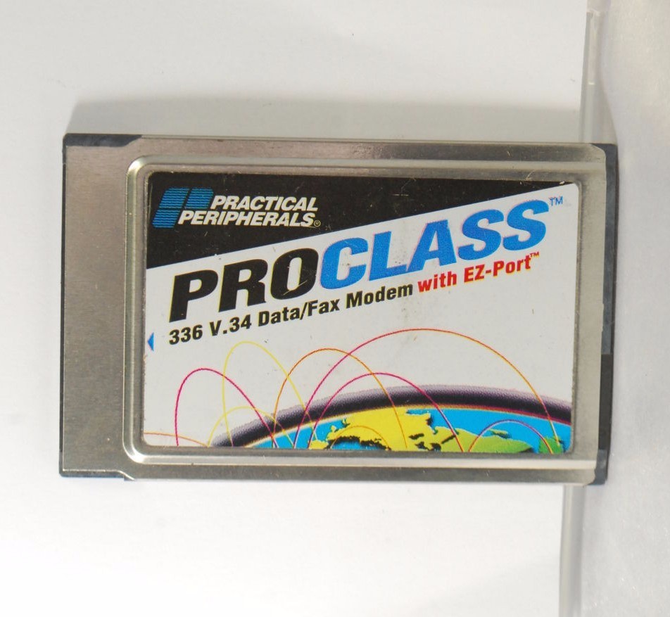 Practical Per 5353US 336 V.34 Data/ Fax Modem with EZ-Port. Used.