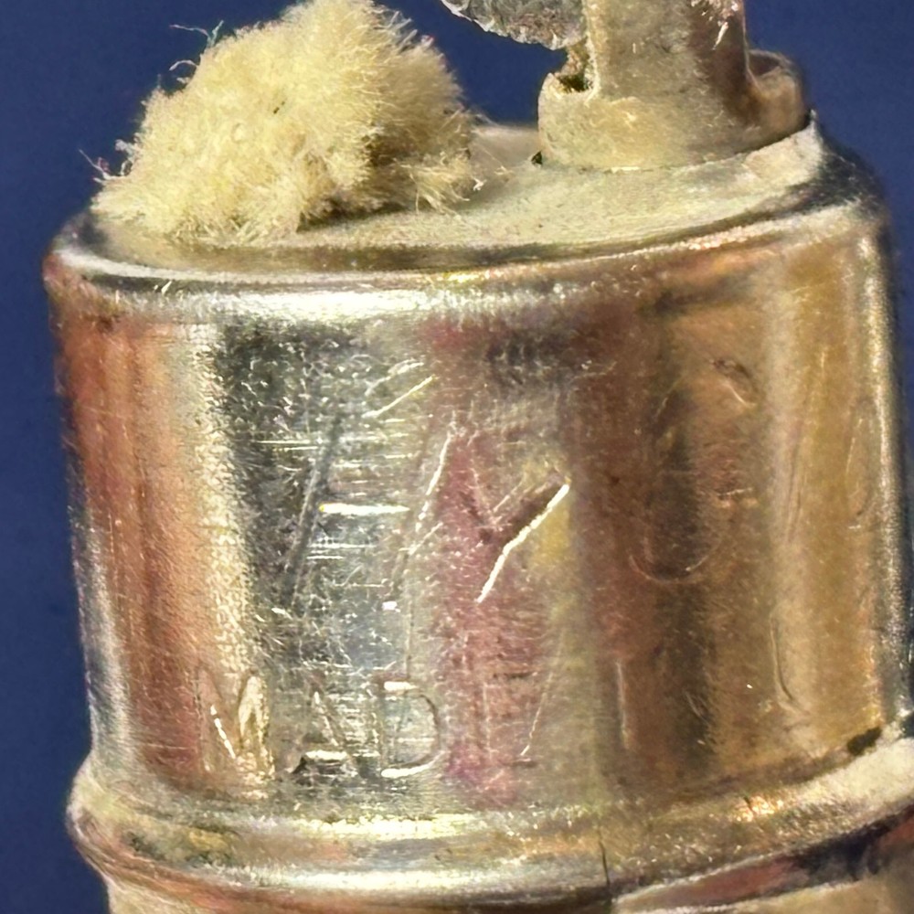 Frank M. Whiting Sterling Silver Hy-Glo Table Lighter