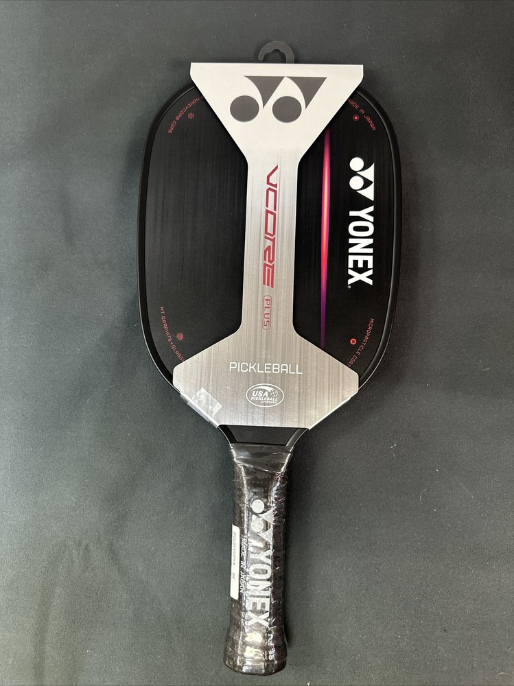 Yonex VCORE Plus 7.9 oz Pickleball Paddle Black